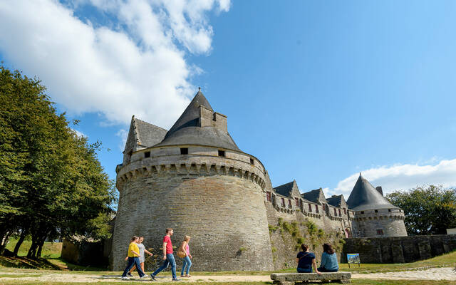 Château des Rohan à Pontivy