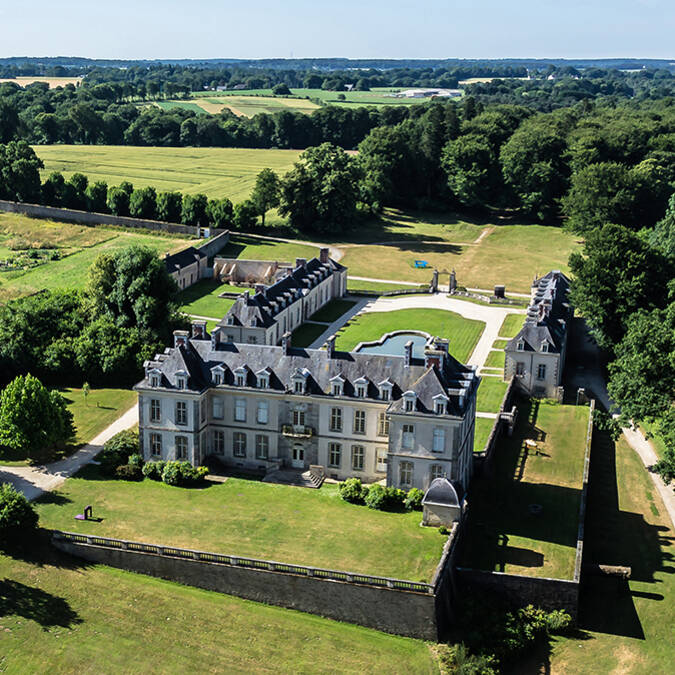Destination Coeur de Bretagne - Kalon Breizh - Domaine de Kerguéhennec ©ABdrone
