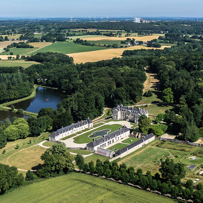 Destination Cœur de Bretagne - Kalon Breizh - Domaine de Kerguéhennec  ©ABdrone