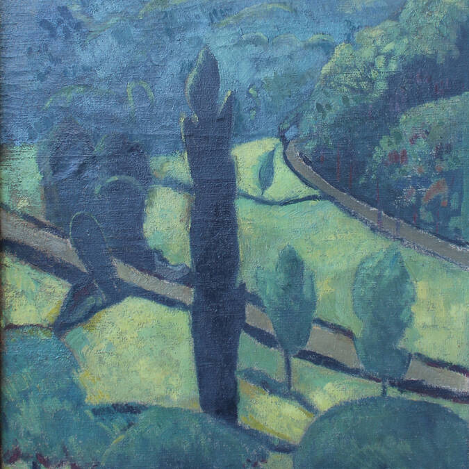 Destination Coeur de Bretagne - Kalon Breizh  - Paysage aux arbres noirs