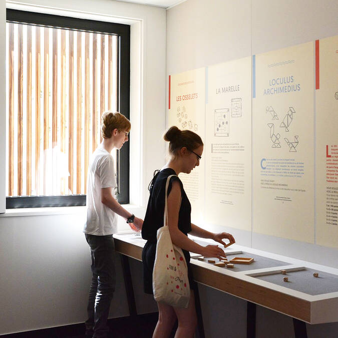 Exposition au centre d'interprétation Vorgium à Carhaix