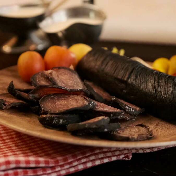 Recette Kasha andouille de Guémené ©Yannick Derennes