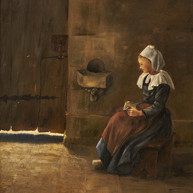 Vers 1887-1888, huile sur panneau, 45,5x36,5 cm © Musée Sérusier/Bernard Galéron
